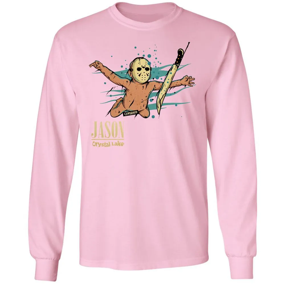 Long Sleeve T-Shirt - CMT4MNK8 - Light Pink - 3