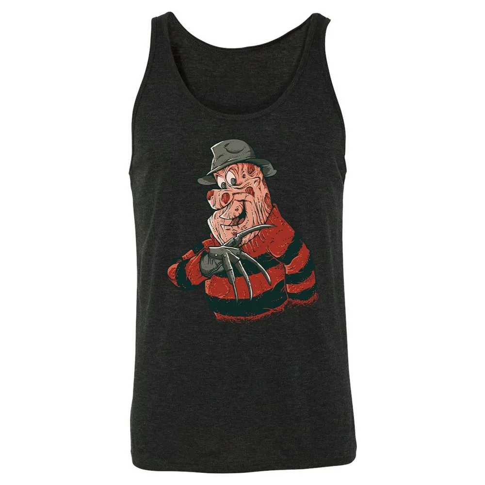 Unisex Jersey Tank - ZM7FQBTB - Charcoal Black Triblend - 5