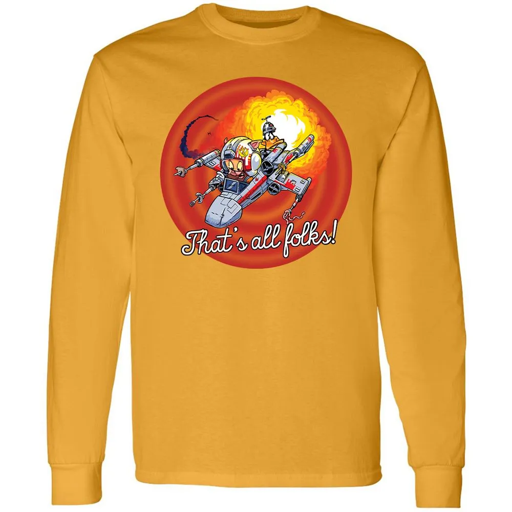 Long Sleeve T-Shirt - VQG3HSMP - Gold - 9