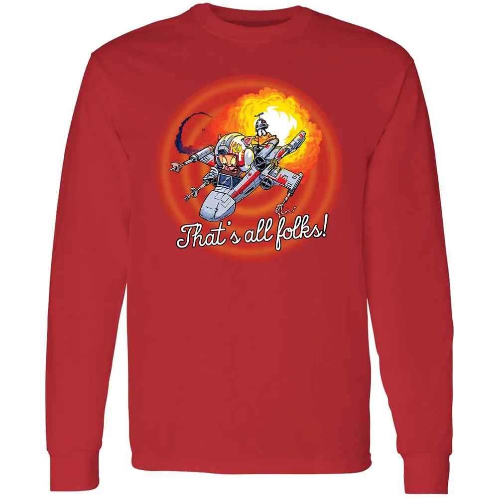 Long Sleeve T-Shirt - VQG3HSMP - Red - 14