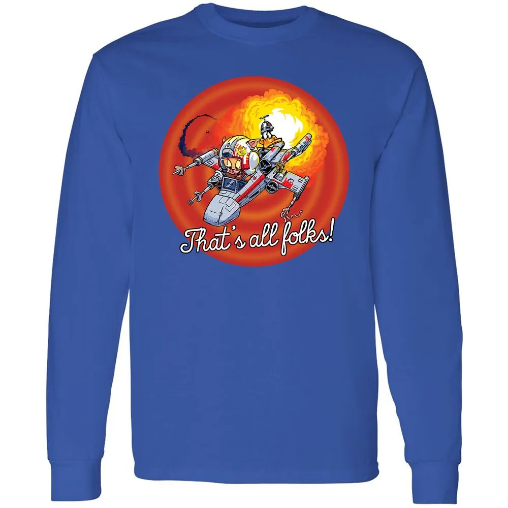 Long Sleeve T-Shirt - VQG3HSMP - Royal - 8