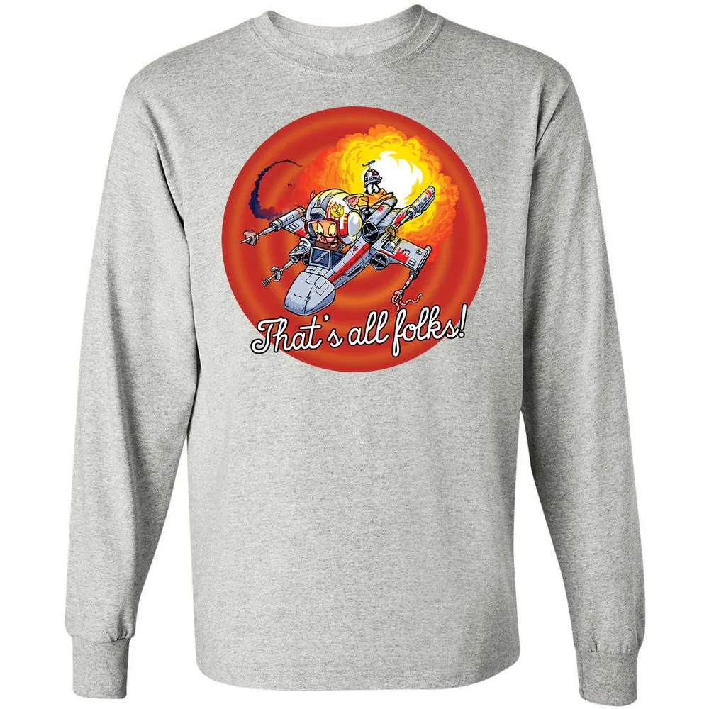 Long Sleeve T-Shirt - VQG3HSMP - Ash - 7