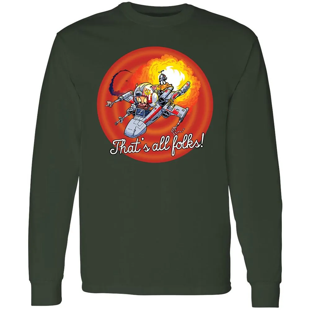 Long Sleeve T-Shirt - VQG3HSMP - Forest Green - 4