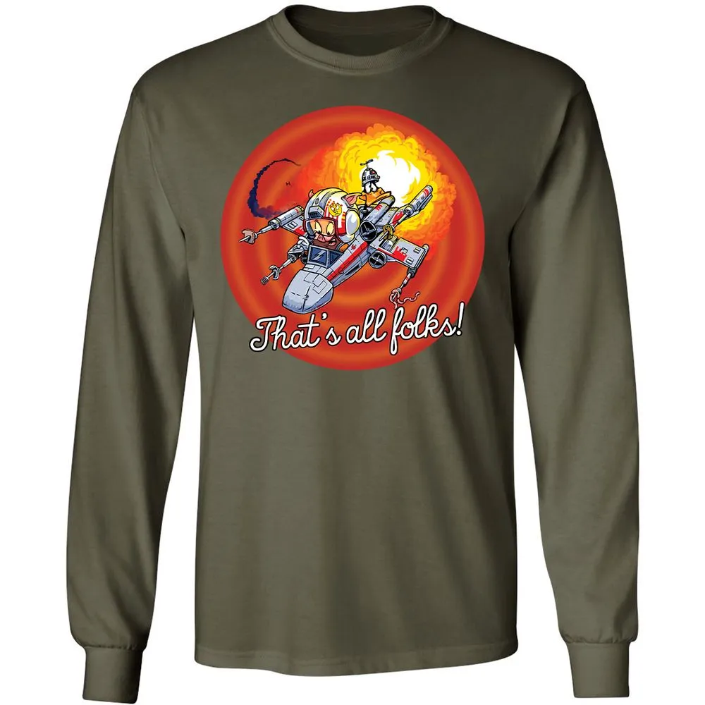 Long Sleeve T-Shirt - VQG3HSMP - Military Green - 16