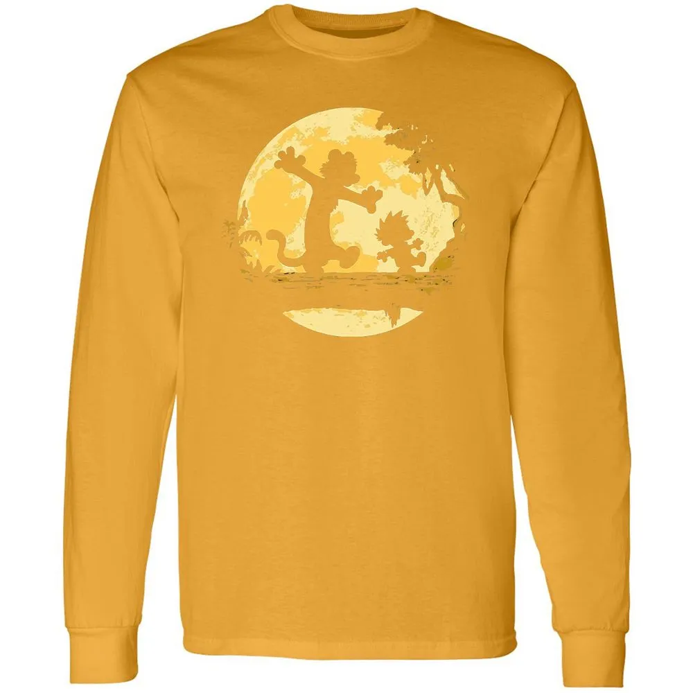 Long Sleeve T-Shirt - Z28PFUK9 - Gold - 9