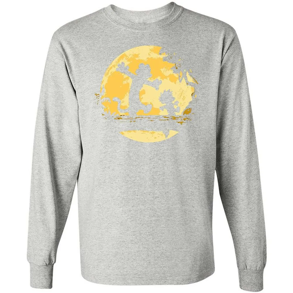 Long Sleeve T-Shirt - Z28PFUK9 - Ash - 7