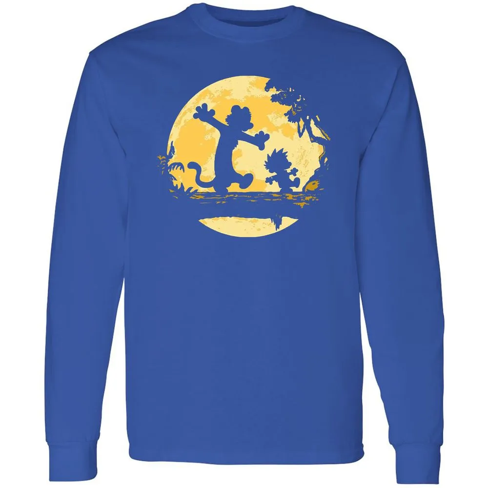 Long Sleeve T-Shirt - Z28PFUK9 - Royal - 8