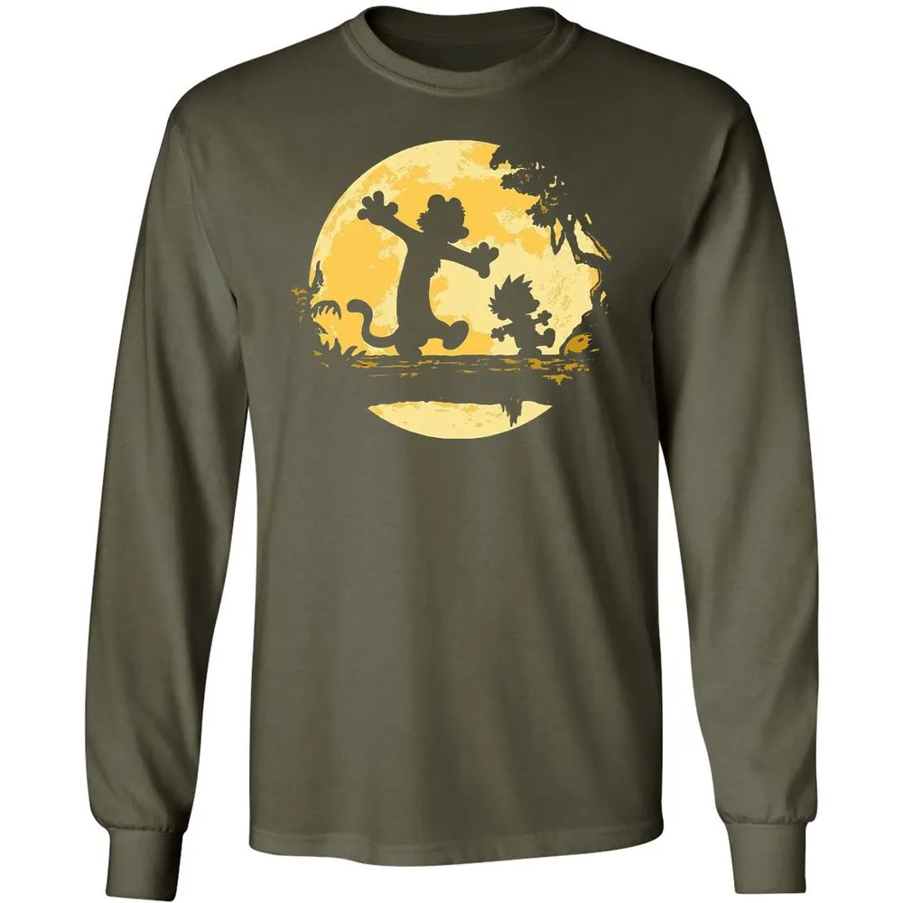 Long Sleeve T-Shirt - Z28PFUK9 - Military Green - 16