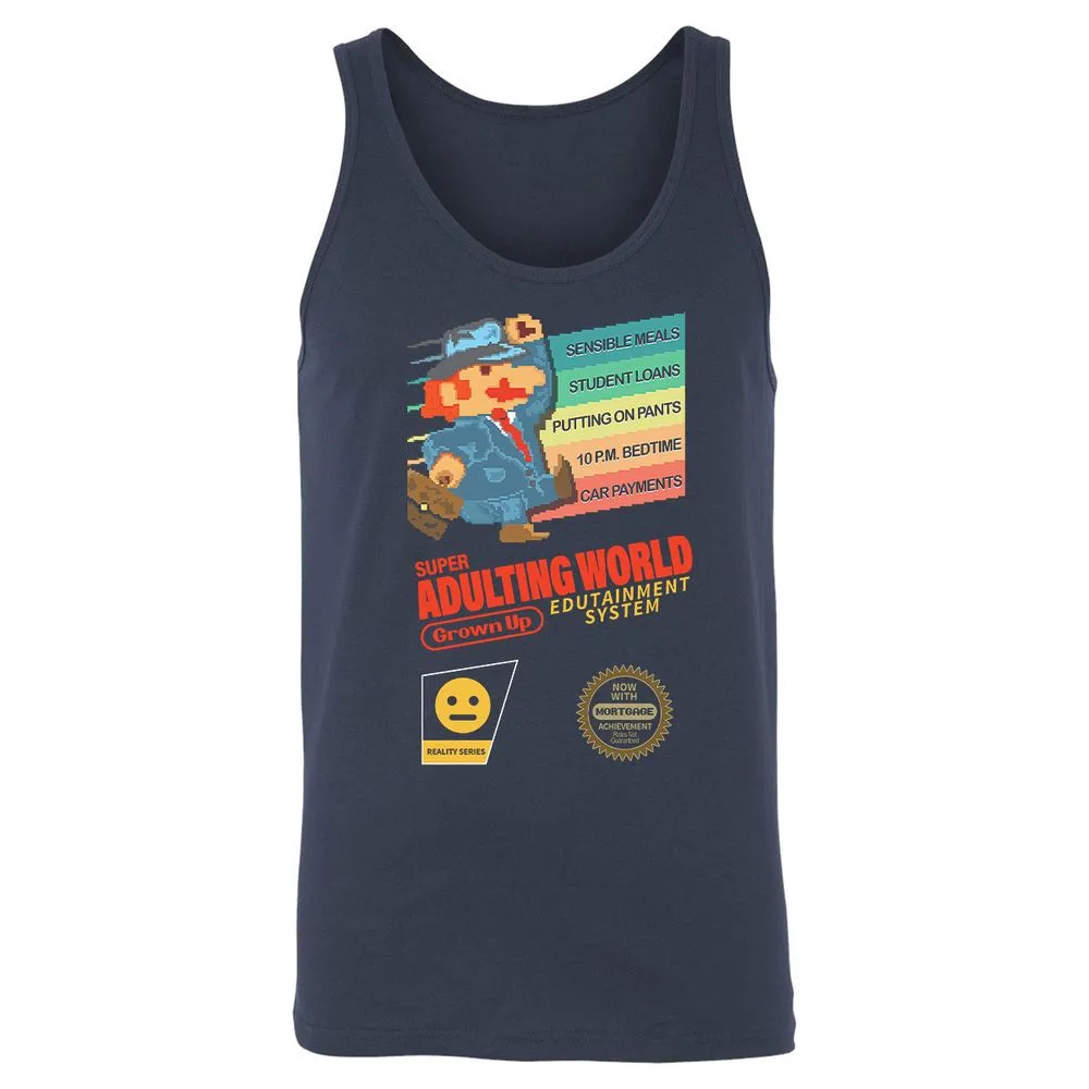 Unisex Jersey Tank - DAV5KT75 - Navy - 2