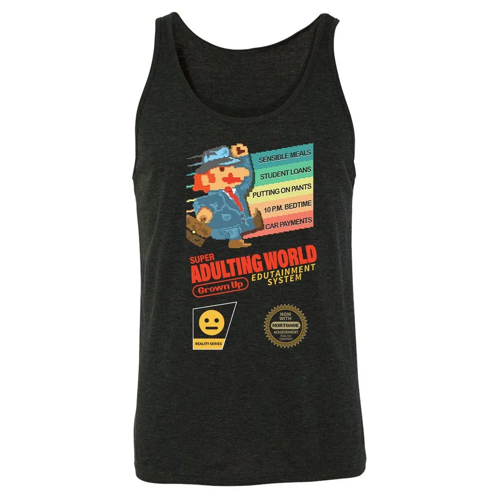 Unisex Jersey Tank - DAV5KT75 - Charcoal Black Triblend - 5