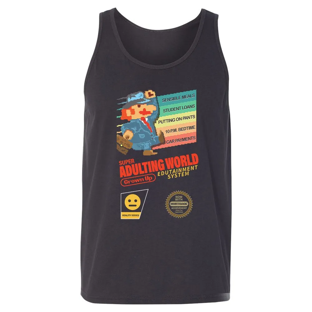 Unisex Jersey Tank - DAV5KT75 - Dark Grey - 7