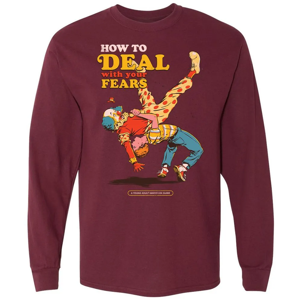 Long Sleeve T-Shirt - 82ZMA3BJ - Maroon - 11