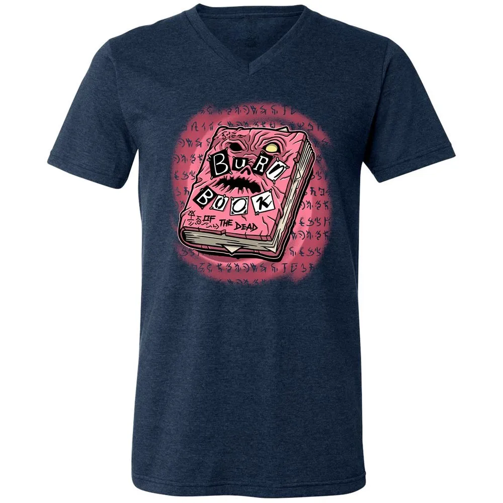 Unisex V-Neck T-Shirt - UJ1MMAWD - Heather Navy - 15