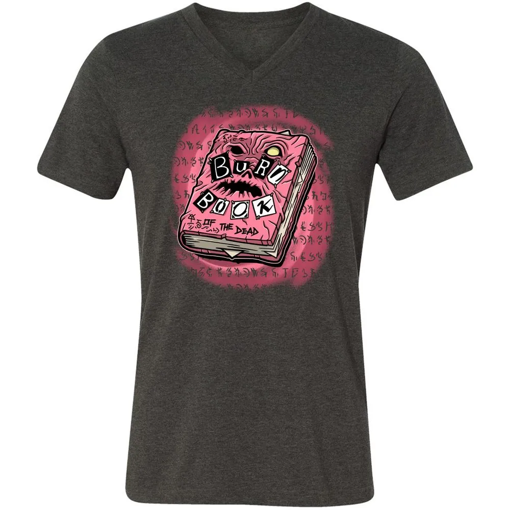 Unisex V-Neck T-Shirt - UJ1MMAWD - Dark Grey Heather - 8