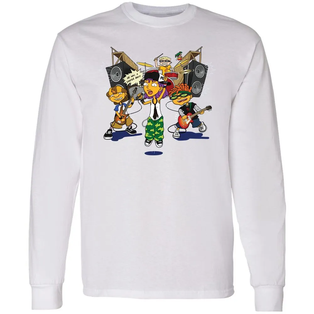 Long Sleeve T-Shirt - H8T3TJKE - White - 5