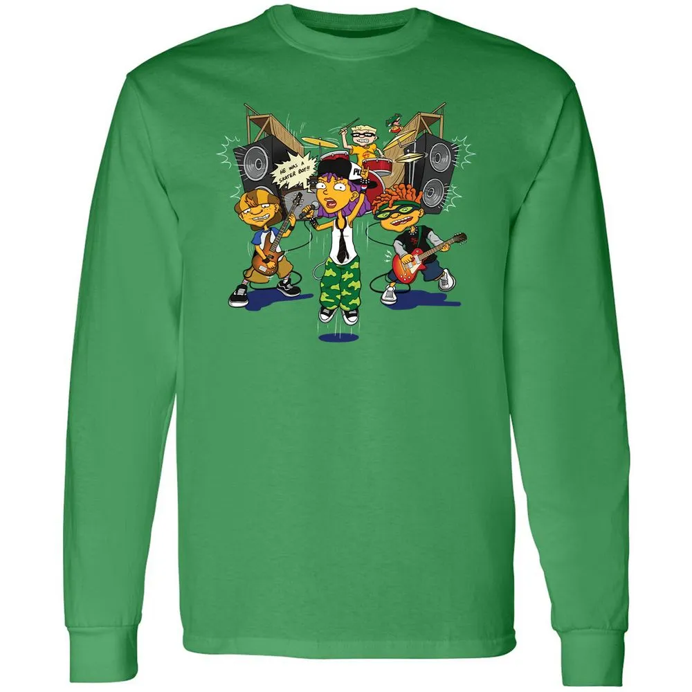Long Sleeve T-Shirt - H8T3TJKE - Irish Green - 10