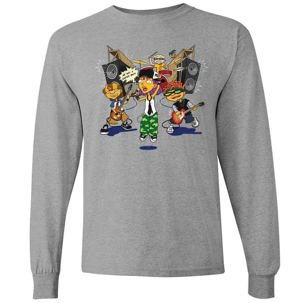 Long Sleeve T-Shirt - H8T3TJKE - Graphite Heather - 6
