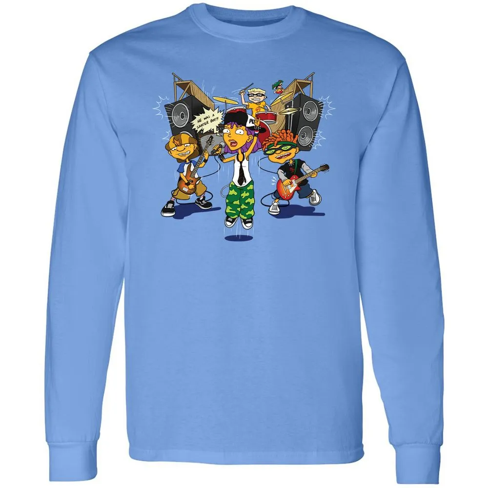 Long Sleeve T-Shirt - H8T3TJKE - Carolina Blue - 12