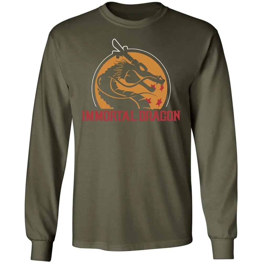 Long Sleeve T-Shirt - UTZX6CAD - Military Green - 16