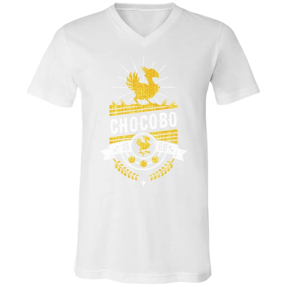 Unisex V-Neck T-Shirt - 16Q8U9QS - White - 5