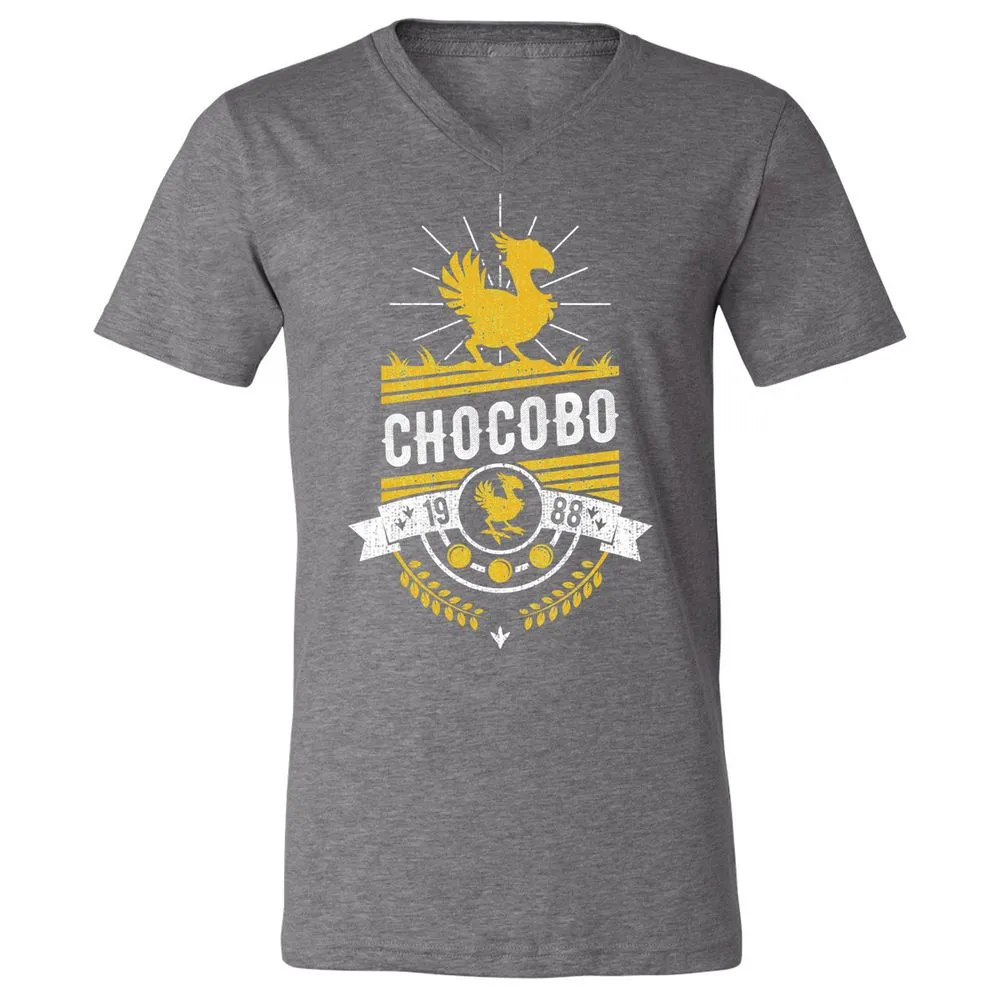 Unisex V-Neck T-Shirt - 16Q8U9QS - Deep Heather - 13