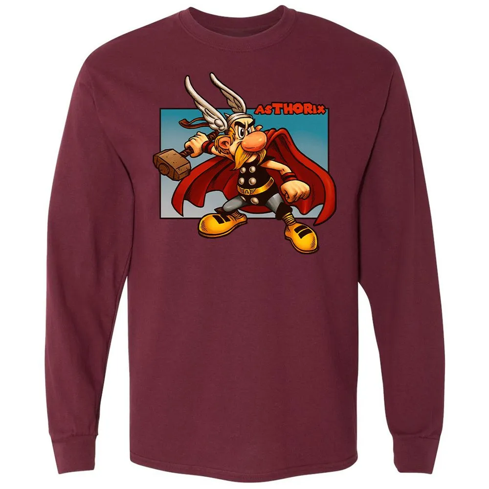 Long Sleeve T-Shirt - TZS7K58W - Maroon - 11