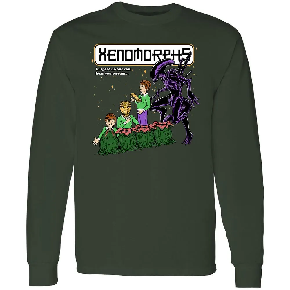 Long Sleeve T-Shirt - VRVXW8ZS - Forest Green - 4