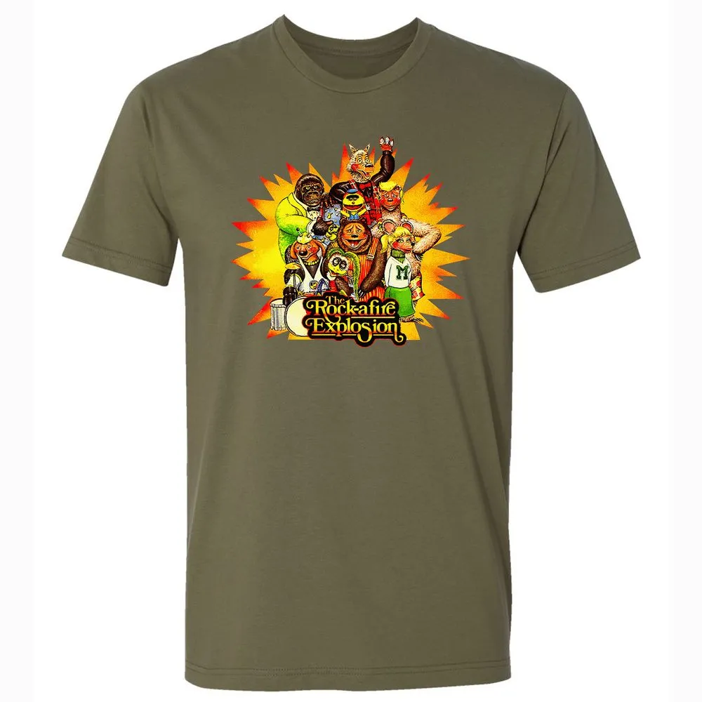 Premium Unisex T-Shirt - ZCPZADWL - Military Green - 5