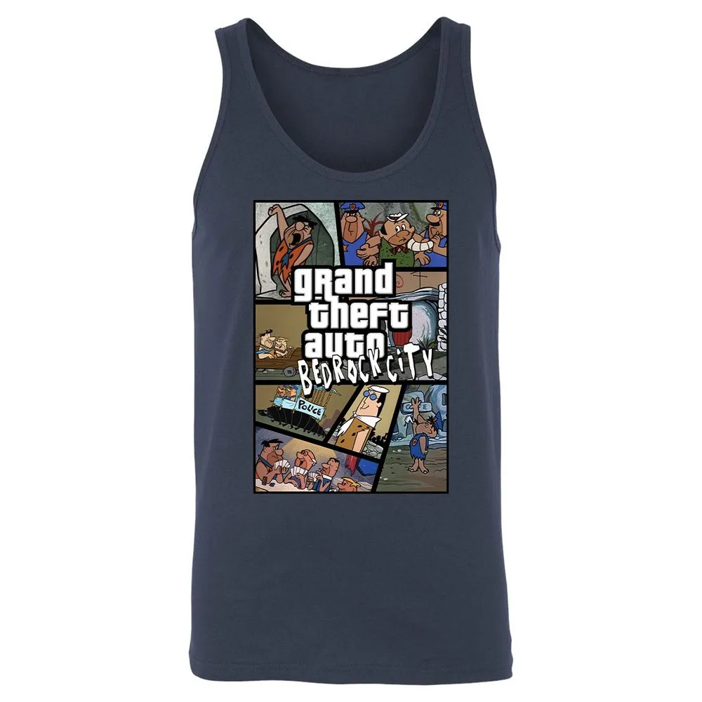 Unisex Jersey Tank - PGQ5ARSY - Navy - 2