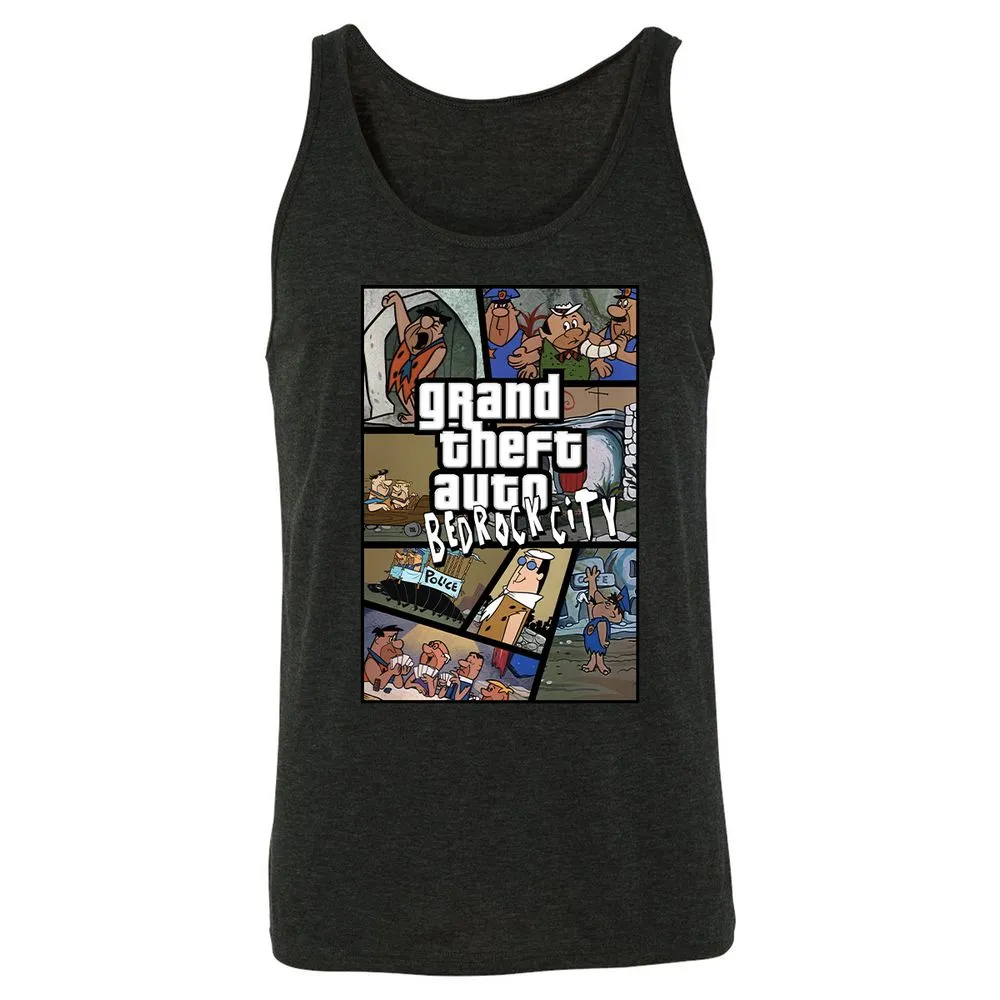 Unisex Jersey Tank - PGQ5ARSY - Charcoal Black Triblend - 5