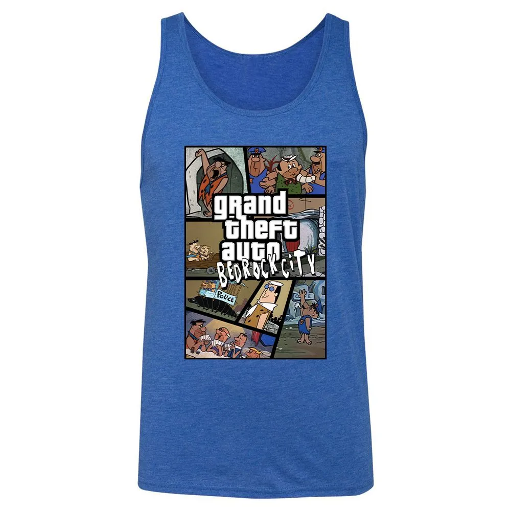Unisex Jersey Tank - PGQ5ARSY - True Royal Triblend - 12