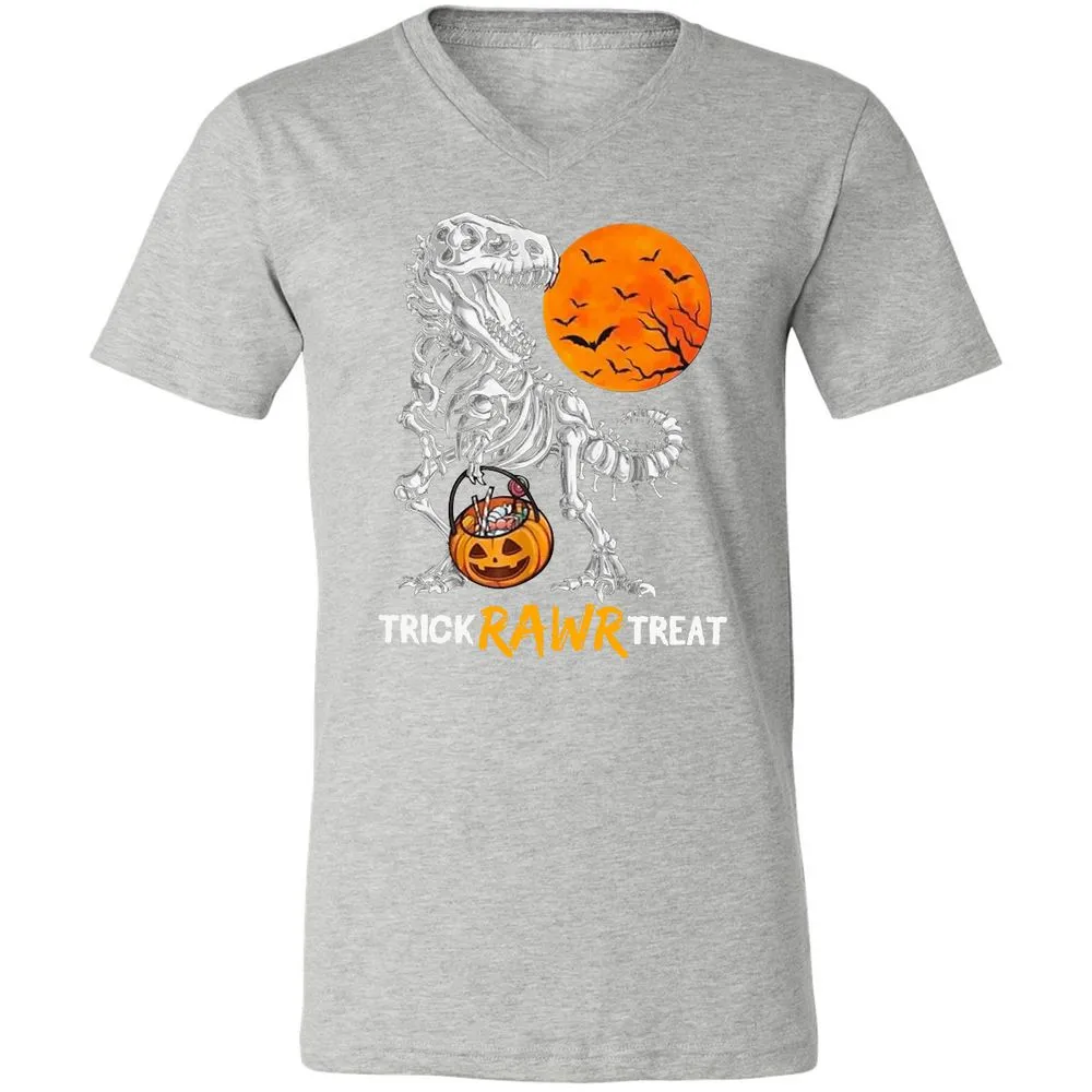Unisex V-Neck T-Shirt - TMWDPDC1 - Athletic Heather - 7