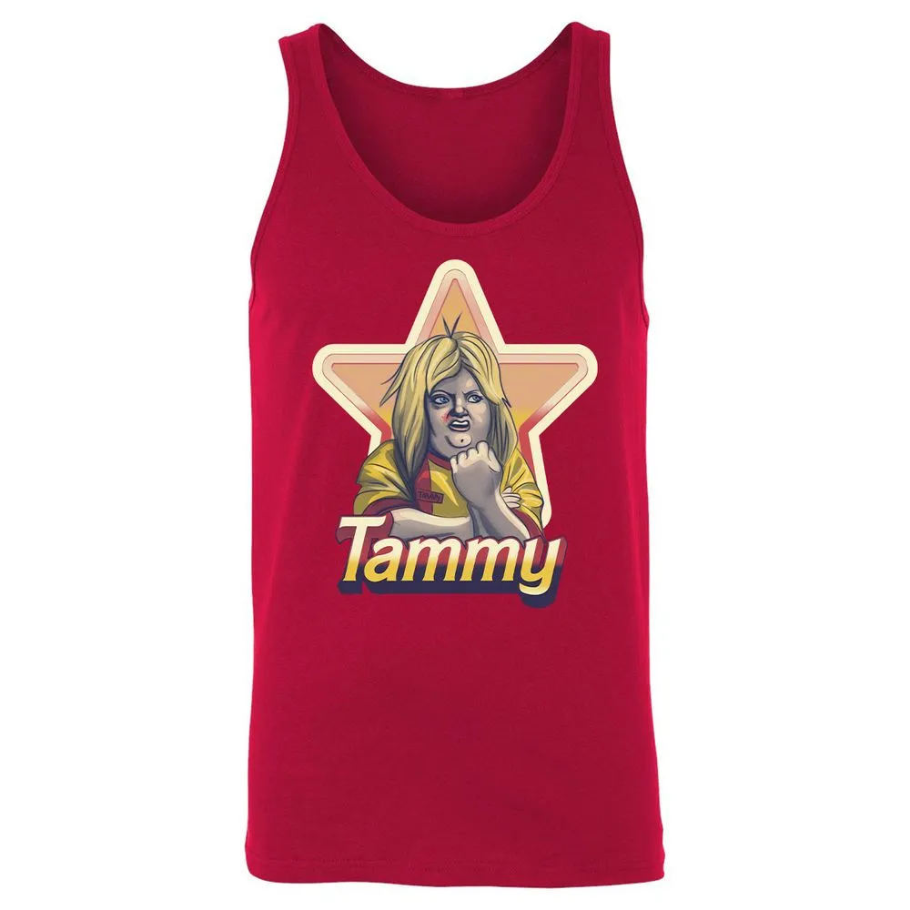 Unisex Jersey Tank - HNQBWWBZ - Red - 11