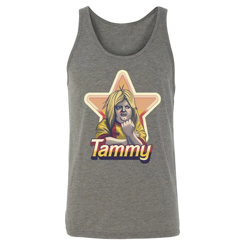 Unisex Jersey Tank - HNQBWWBZ - Grey Triblend - 8