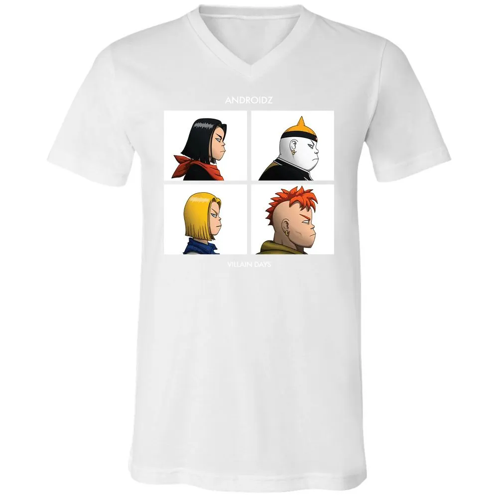 Unisex V-Neck T-Shirt - GBCZP2N6 - White - 5