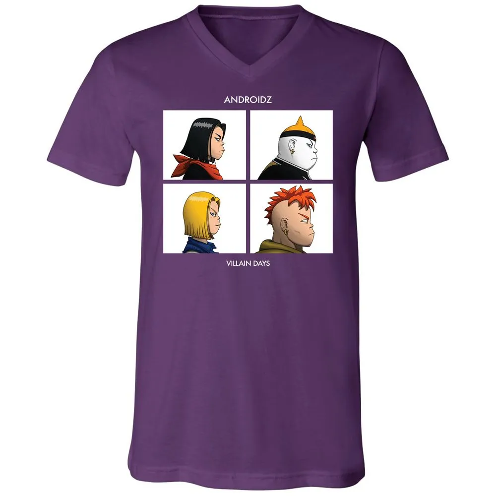 Unisex V-Neck T-Shirt - GBCZP2N6 - Team Purple - 9