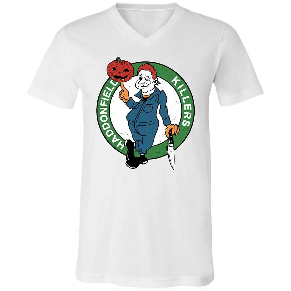 Unisex V-Neck T-Shirt - 4STAE2JW - White - 5