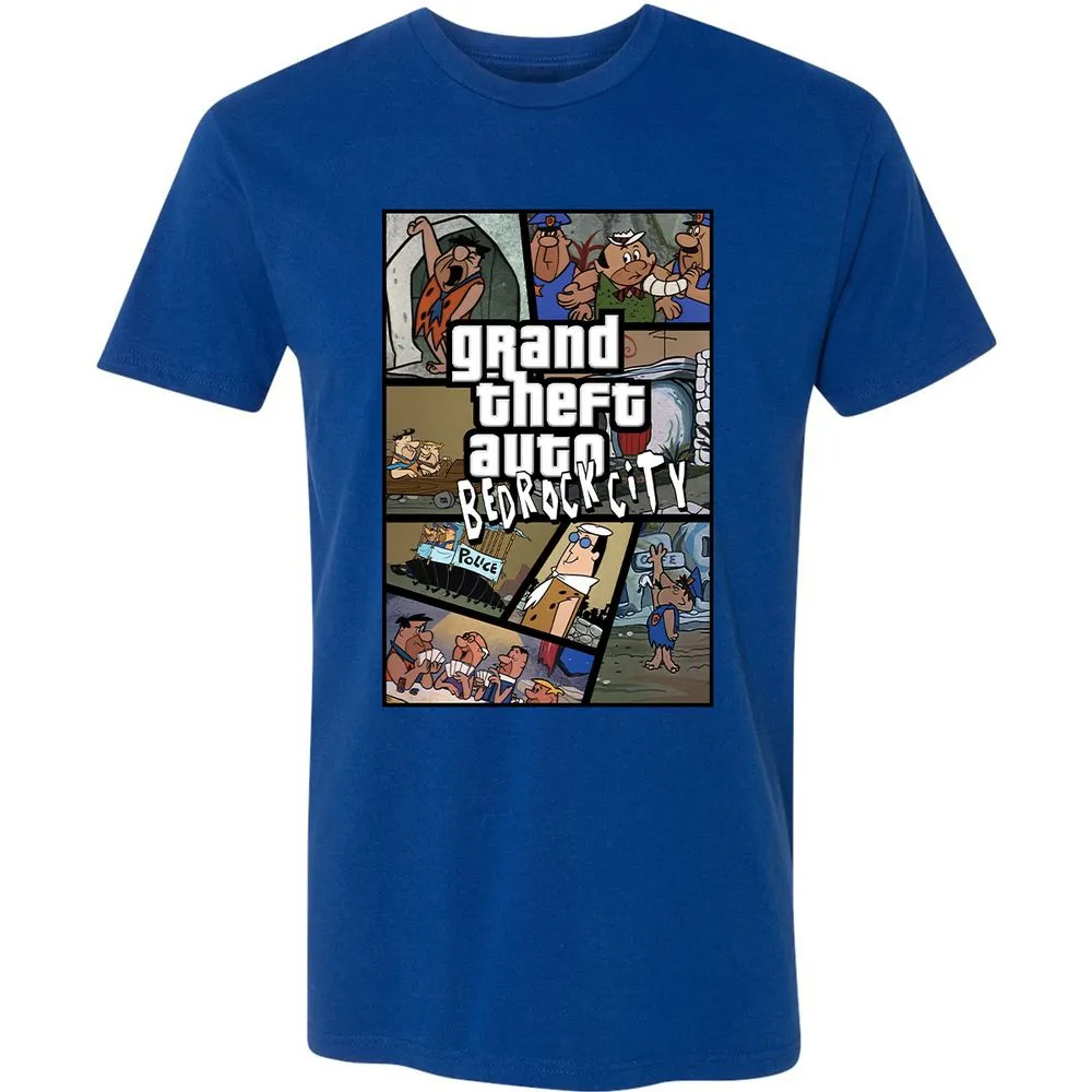 Premium Unisex T-Shirt - Black - Royal - 10