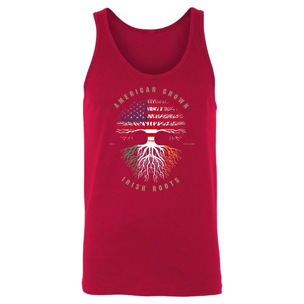 Unisex Jersey Tank - KD67VA78 - Red - 11