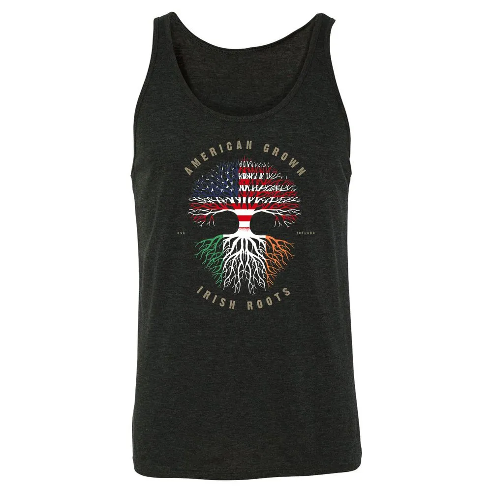 Unisex Jersey Tank - KD67VA78 - Charcoal Black Triblend - 5