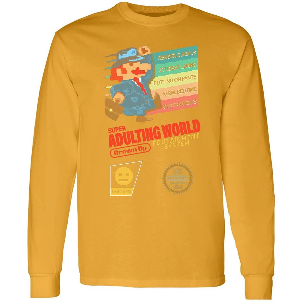 Long Sleeve T-Shirt - V1ZEH5SD - Gold - 9