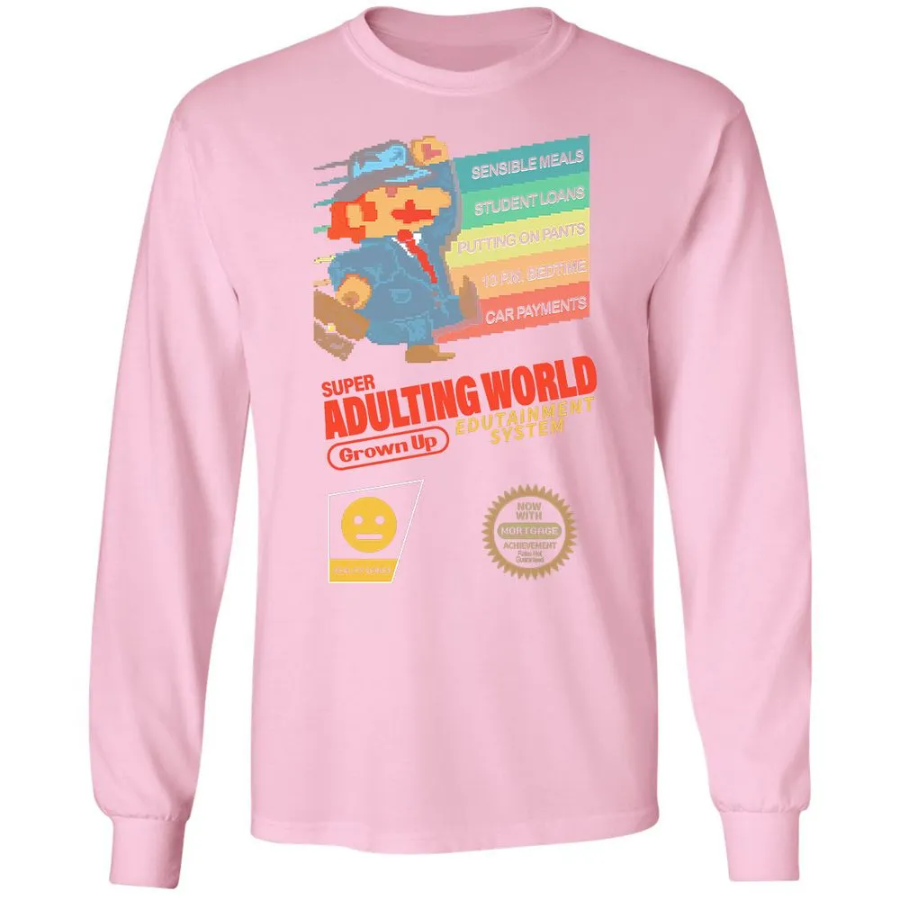 Long Sleeve T-Shirt - V1ZEH5SD - Light Pink - 3