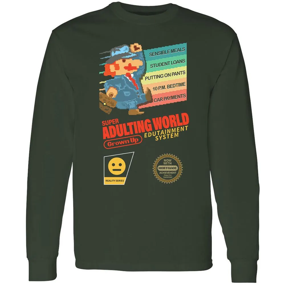 Long Sleeve T-Shirt - V1ZEH5SD - Forest Green - 4