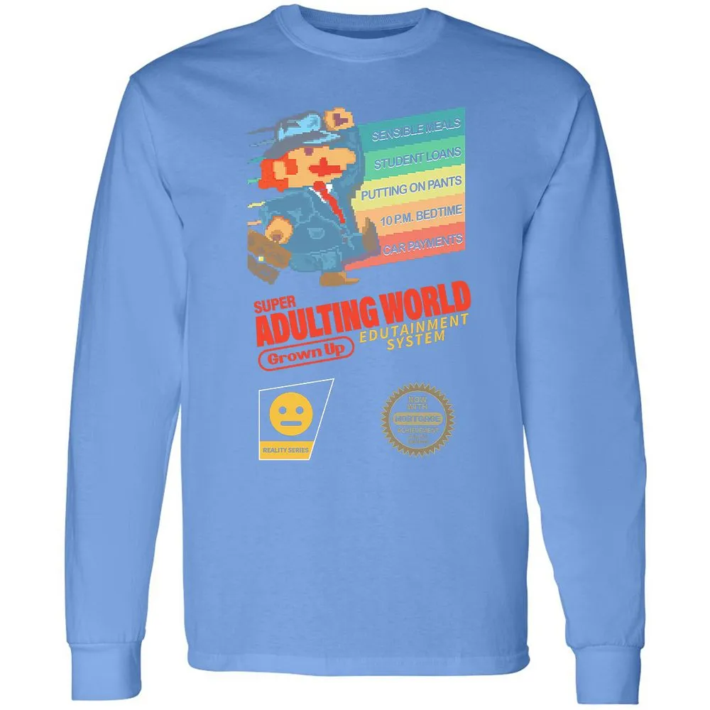 Long Sleeve T-Shirt - V1ZEH5SD - Carolina Blue - 12