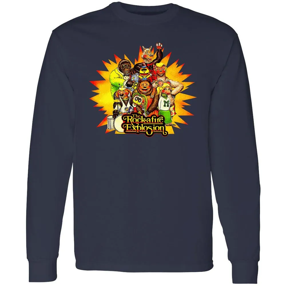 Long Sleeve T-Shirt - GG43RLSC - Navy - 2