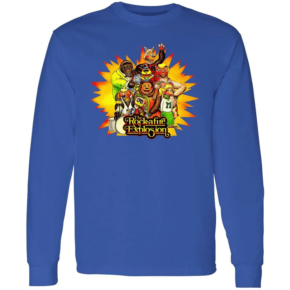 Long Sleeve T-Shirt - GG43RLSC - Royal - 8