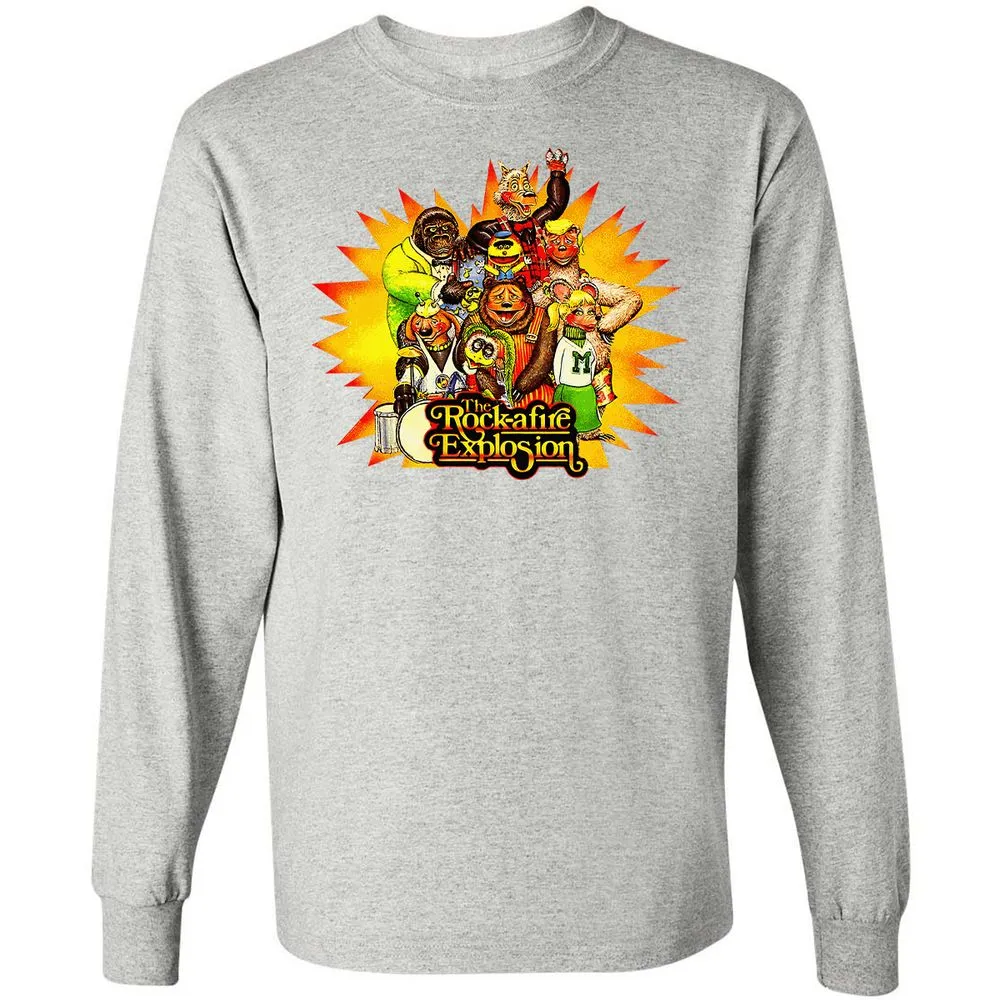 Long Sleeve T-Shirt - GG43RLSC - Ash - 7