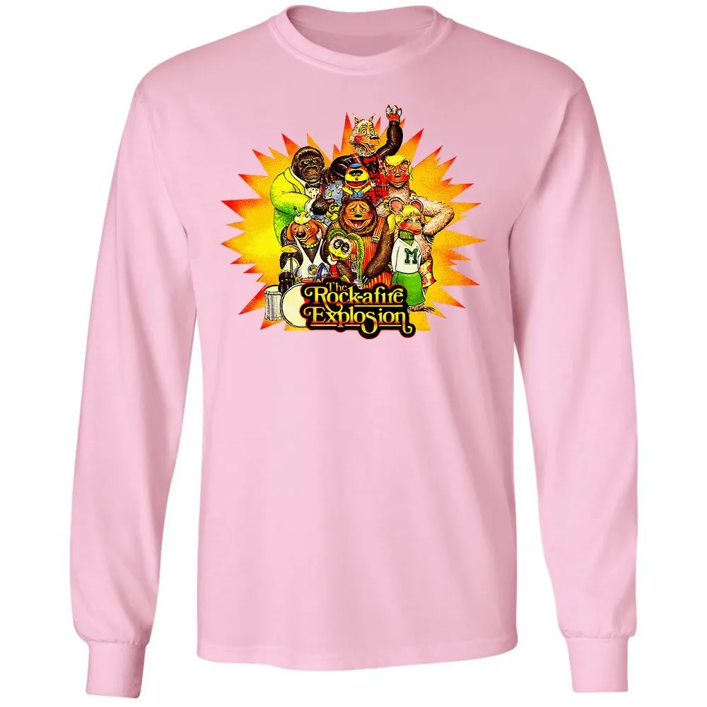 Long Sleeve T-Shirt - GG43RLSC - Light Pink - 3