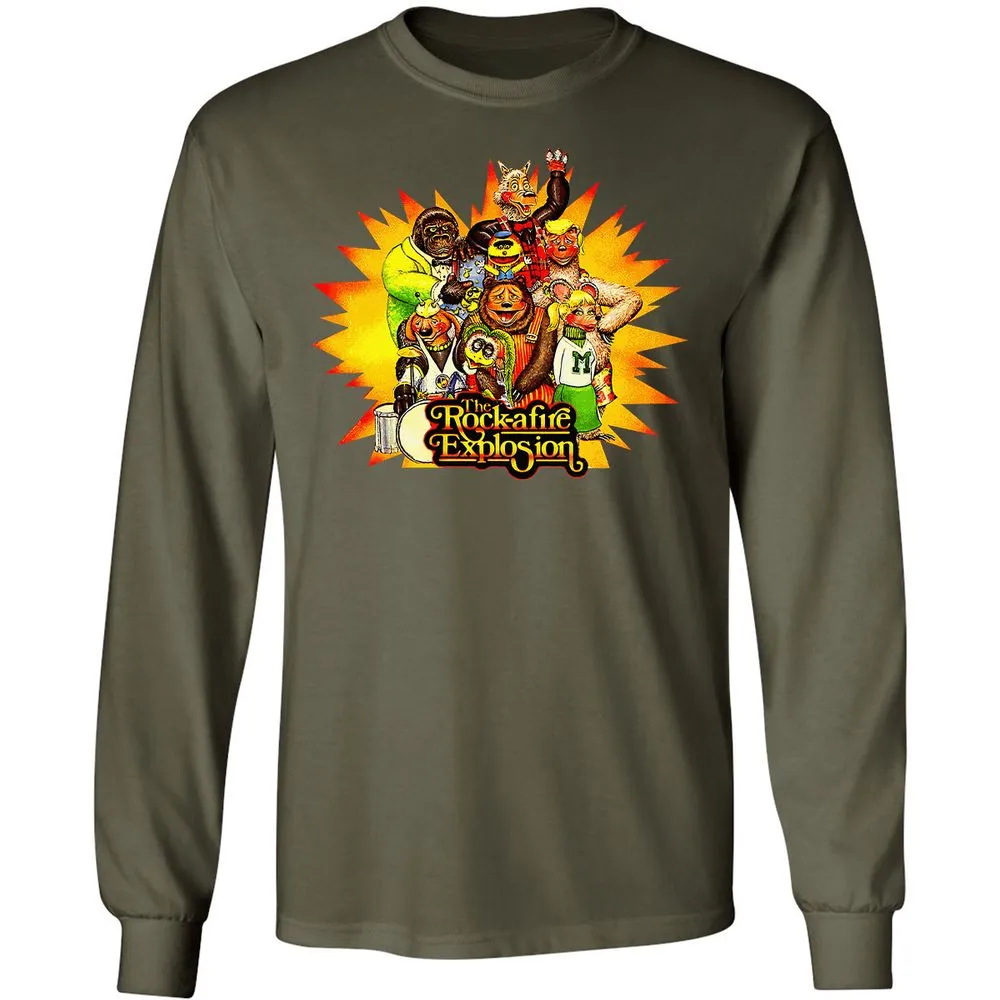 Long Sleeve T-Shirt - GG43RLSC - Military Green - 16