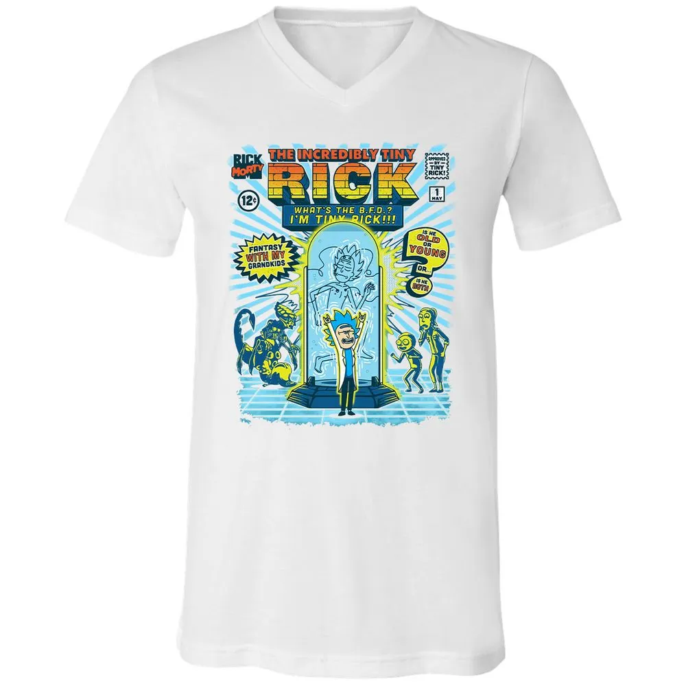 Unisex V-Neck T-Shirt - 9L8N3ESZ - White - 5